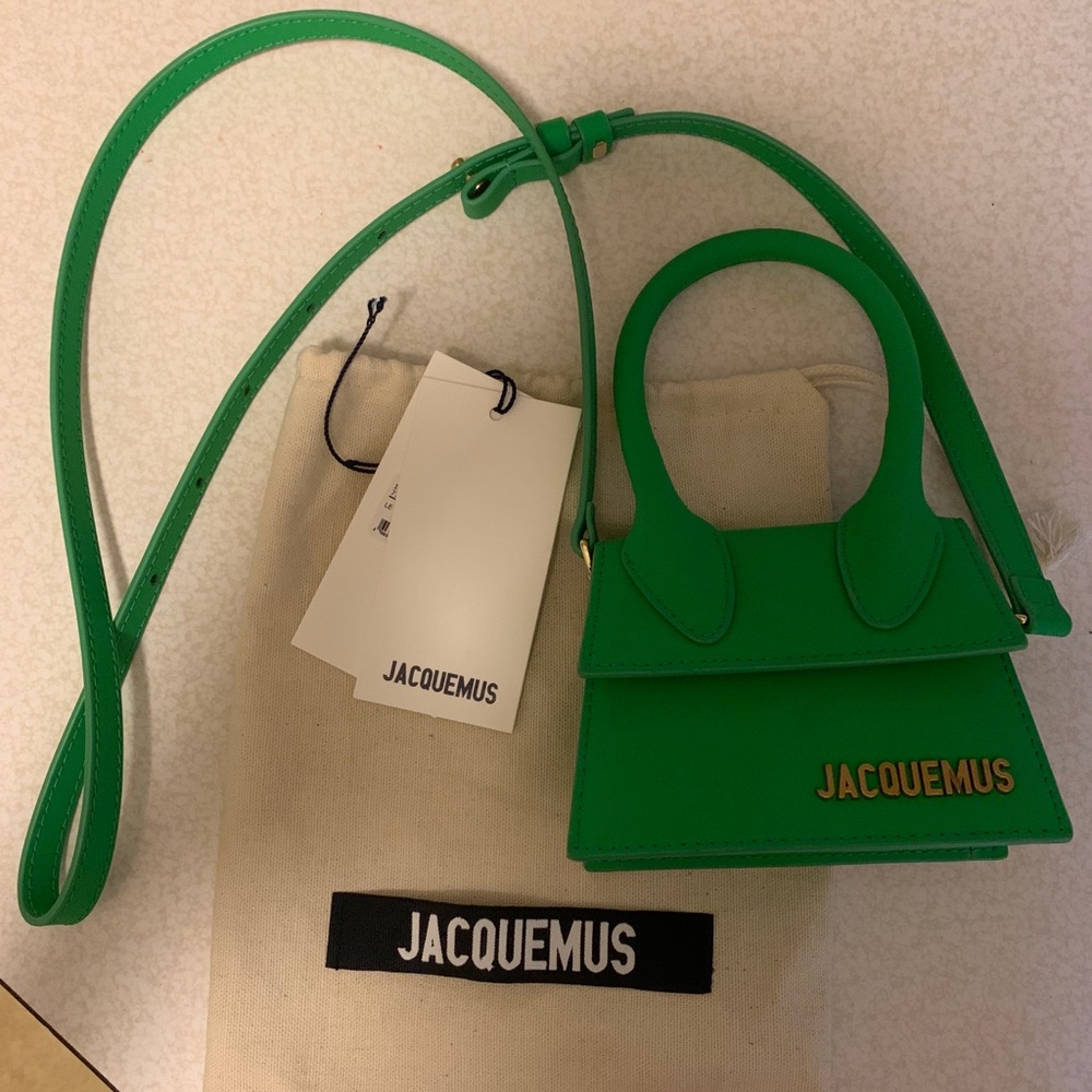 Lime green Le Chiquito JACQUEMUS micro purse